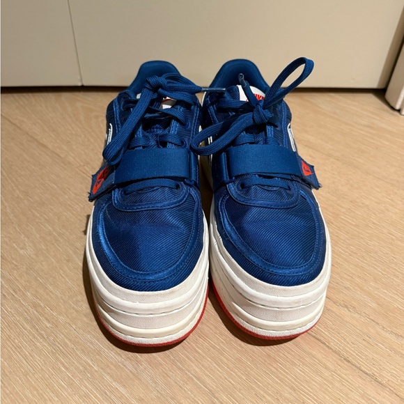Nike Vandal 2K Gym Blue Doublestack Platform 2018 Sneakers - Picture 4 of 9